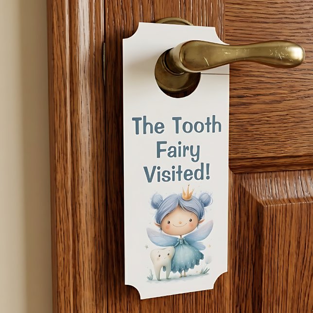 Tooth Fairy Tooth Pick-Up Request Door Hanger (Creator Uploaded)