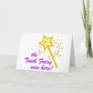 Tooth Fairy Was Here Card