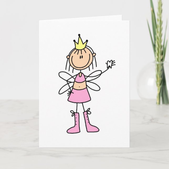 Tooth Fairy With A Lost Tooth Card (Front)
