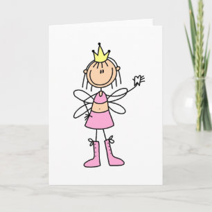 Tooth Fairy With A Lost Tooth Card