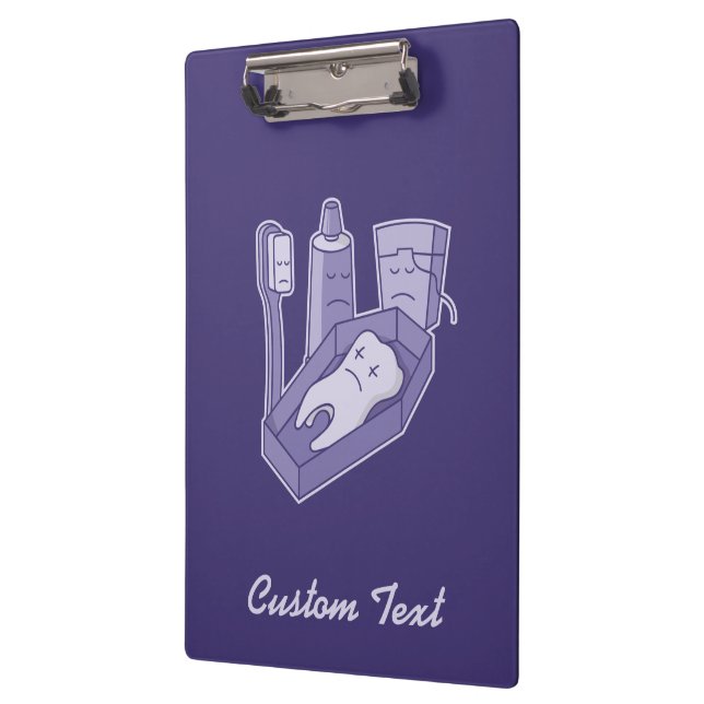 Tooth Funeral Clipboard (Left)