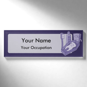 Tooth Funeral Name Tag