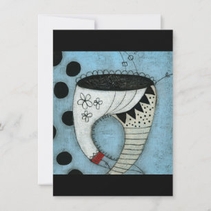 Tooth Has Nice Pants Greeting Card