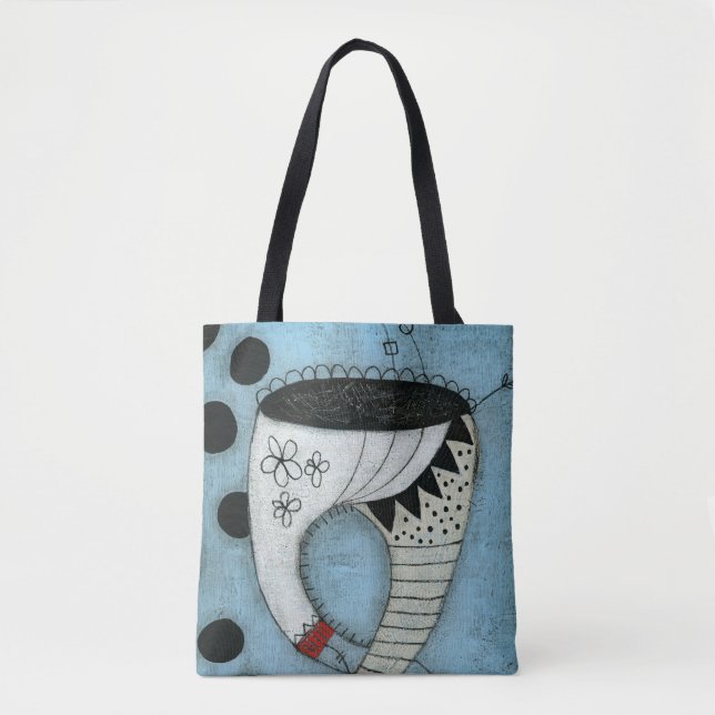 Tooth Has Nice Pants Tote Bag (Front)
