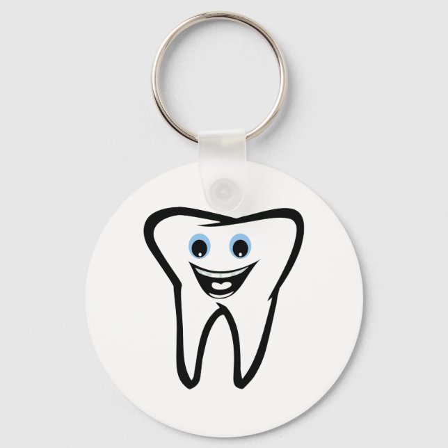 Tooth Keychain (Front)