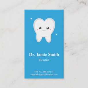 Tooth, Kids Dental, Business and Appointment Cards