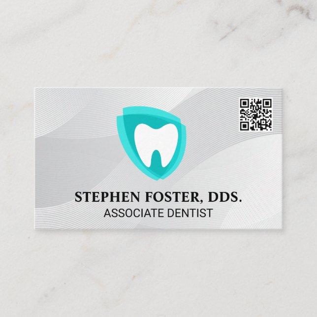 Tooth Logo | Dental Professionals Business Card (Front)