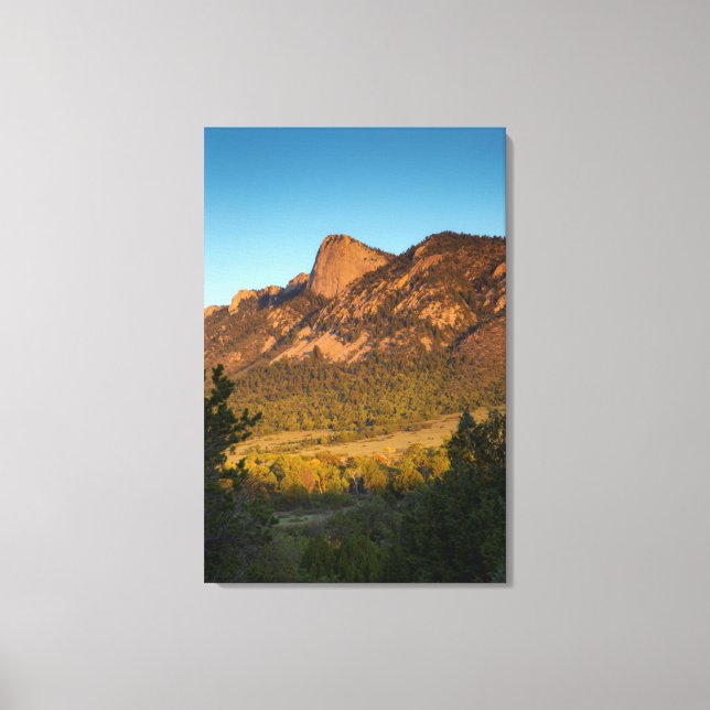 Tooth Of Time, Philmont Scout Ranch, Cimarron Canvas Print (Front)