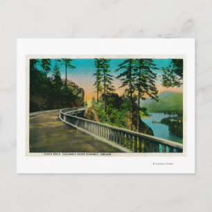 Tooth Rock on Columbia RiverColumbia River, OR Postcard