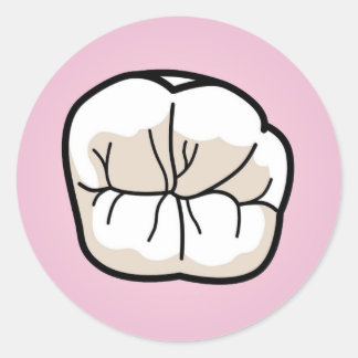 Tooth Sticker [Pink]