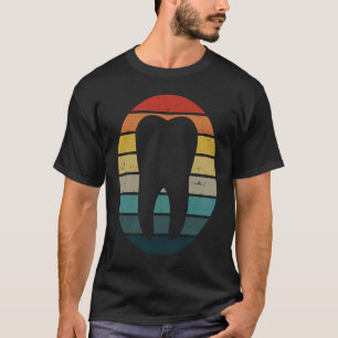 Tooth Vintage Sunshine Dentist Dental Assistant T-Shirt