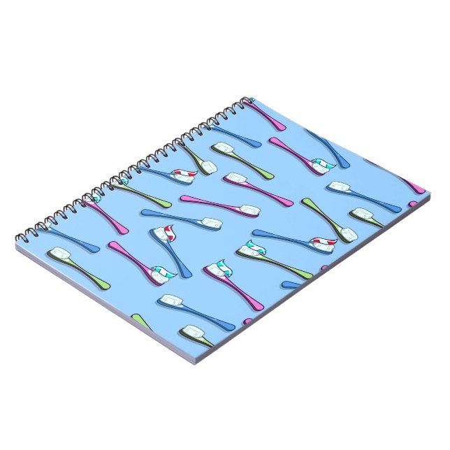 Toothbrushes Notebook (Left Side)