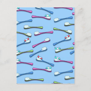 Toothbrushes Postcard