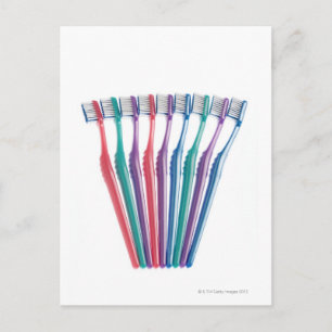 Toothbrushes Postcard