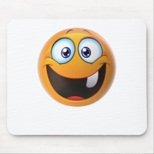 Toothless Smile Yellow Mouse Pad