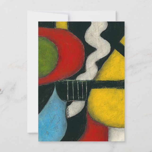 Toothpaste Greeting Card (Front)