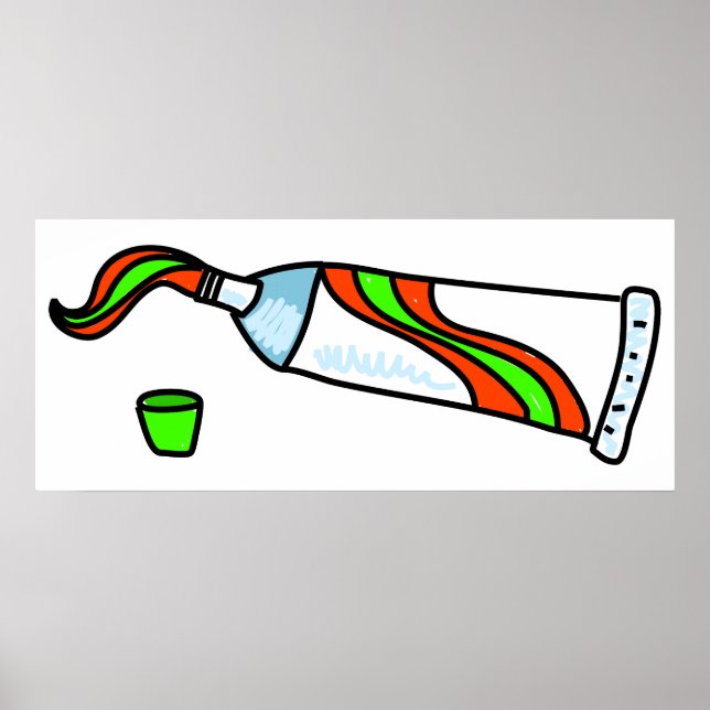 Toothpaste Poster (Front)