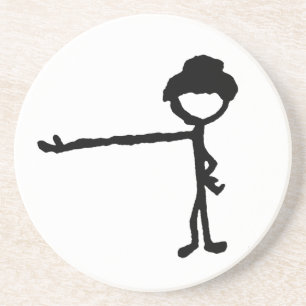 TOOTHPICKdude6in Coaster