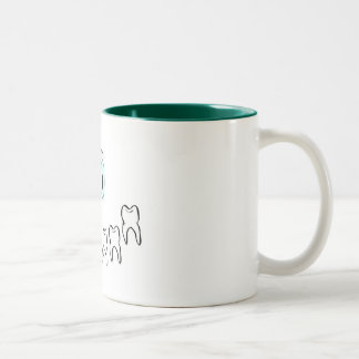 Toothy Smile Two-Tone Coffee Mug