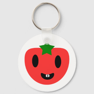 Toothy Tomato Keychain