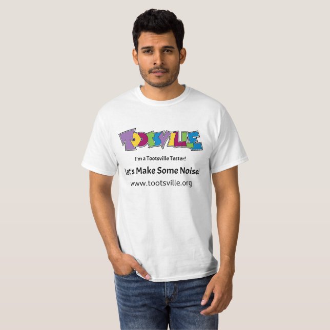 Toots Tester  basic T-shirt (Front Full)