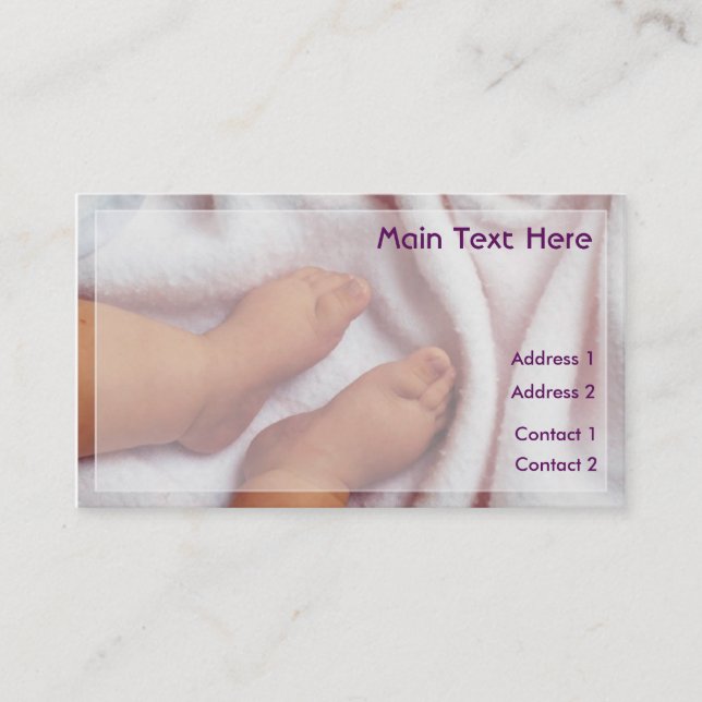 Tootsies Carte de visite (Devant)