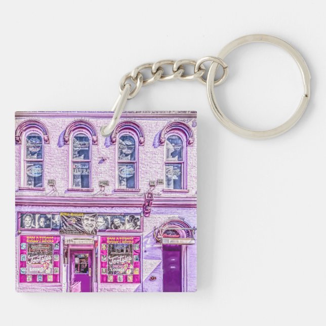 Tootsie's Orchid Lounge Keychain (Back)