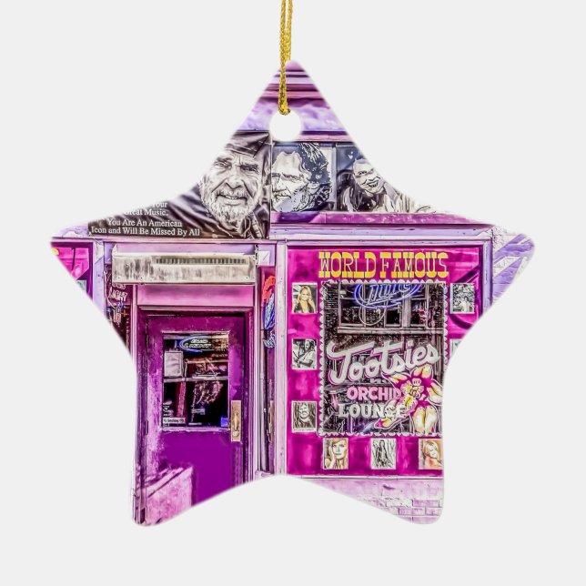 Tootsie's Orchid Lounge Ornament (Front)