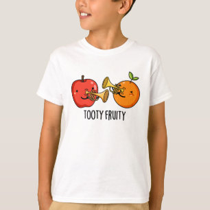 Tooty Fruity Funny Fruit Musician Pun  T-Shirt