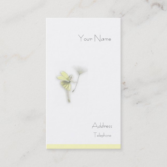 (Top10) Carte de visite féerique (Devant)