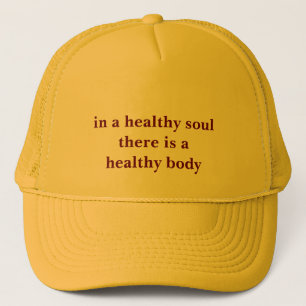 Top 1.5a healthy soul  trucker hat