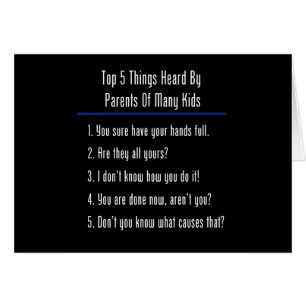 Top 5 Things Heard