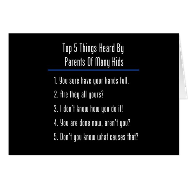 Top 5 Things Heard (Front Horizontal)