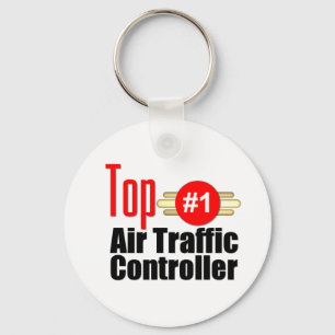 Top Air Traffic Controller Keychain