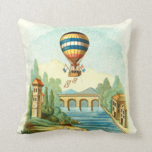 TOP Air Trip Throw Pillow