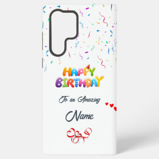 Top Anniversaire Samsung Galaxy S22 Ultra Coque