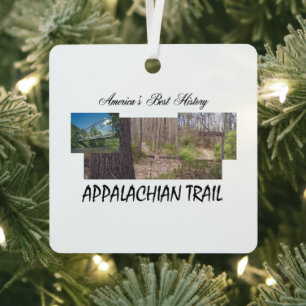 TOP Appalachian Trail Metal Ornament