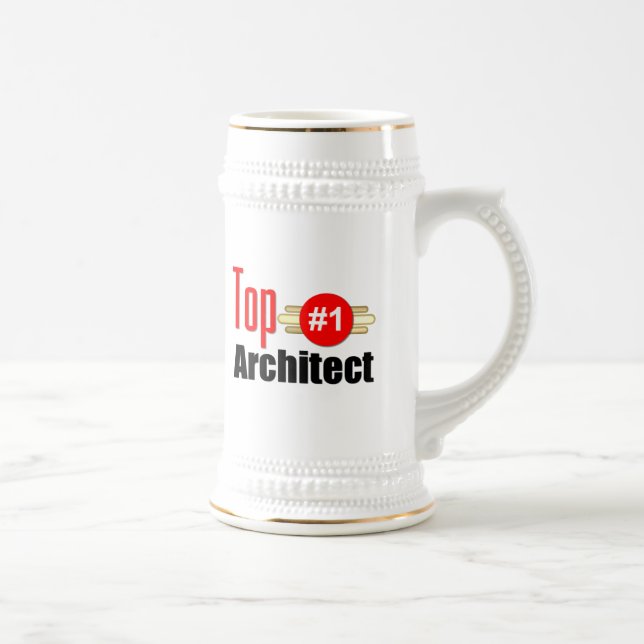 Top Architect Beer Stein (Right)