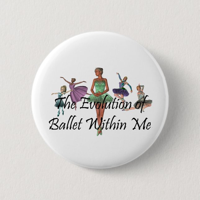 TOP Ballet Within Me 2 Inch Round Button (Front)
