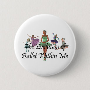 TOP Ballet Within Me 2 Inch Round Button