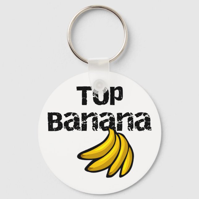 Top Banana Keychain (Front)