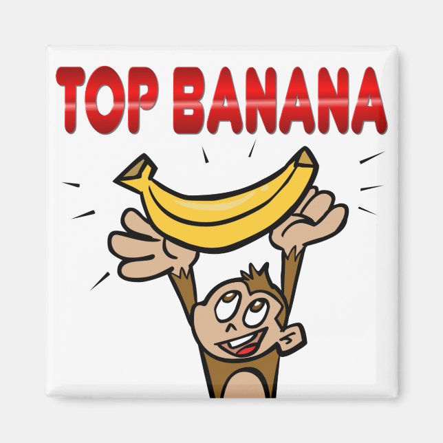 Top Banana Magnet (Front)