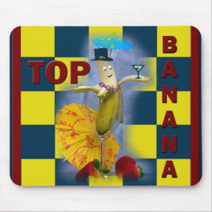 Top Banana Mouse Pad