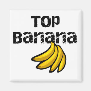 Top Banana Tshirts and Gifts Magnet