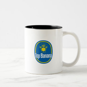 Top Banana Two-Tone Coffee Mug