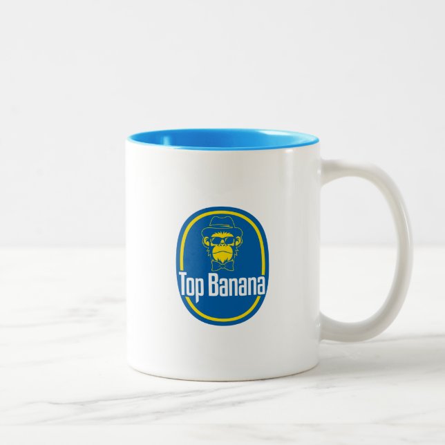 Top Banana Two-Tone Coffee Mug (Right)