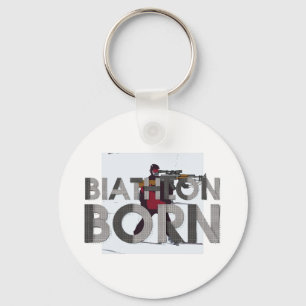 TOP Biathlon Born Keychain