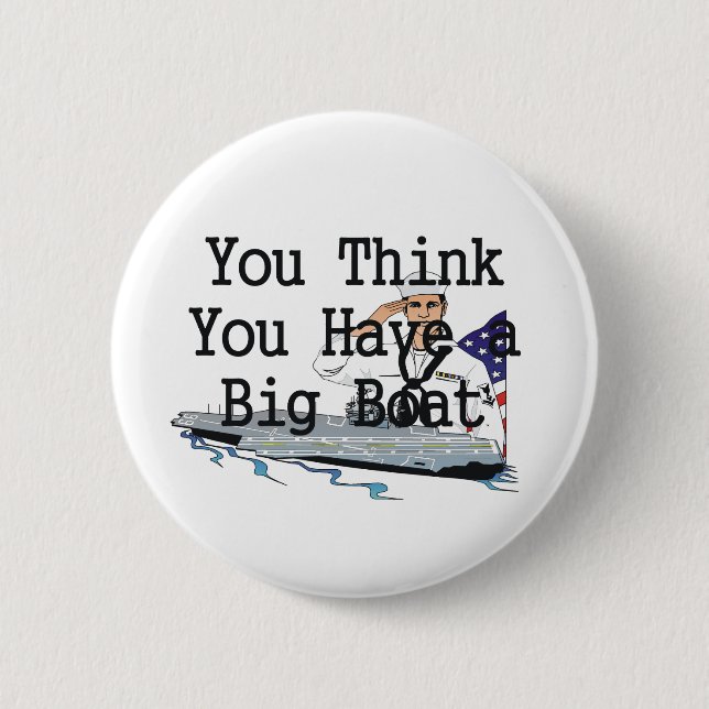 TOP Big Boat 2 Inch Round Button (Front)