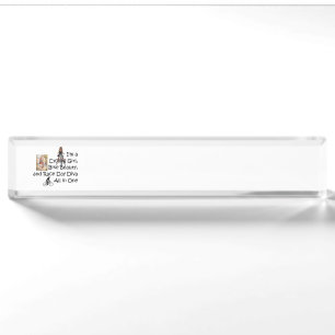 TOP Bike Race Day Diva Nameplate