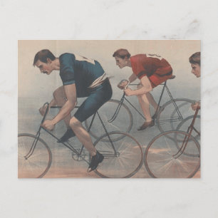 TOP Bike Race Postcard